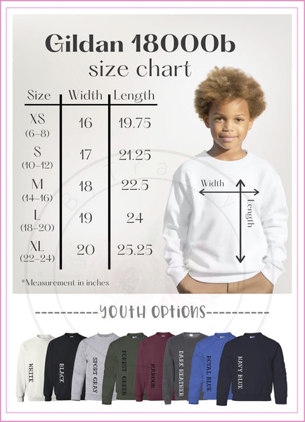 Custom Embroidered Pet Outline Crewneck Sweatshirt
