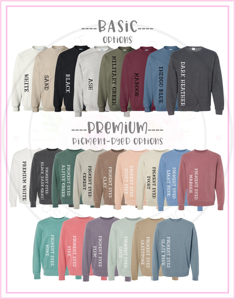 Custom Embroidered Wifey Last Name Crewneck Sweatshirt, Custom Wedding Shirt, Custom Engagement Sweatshirt