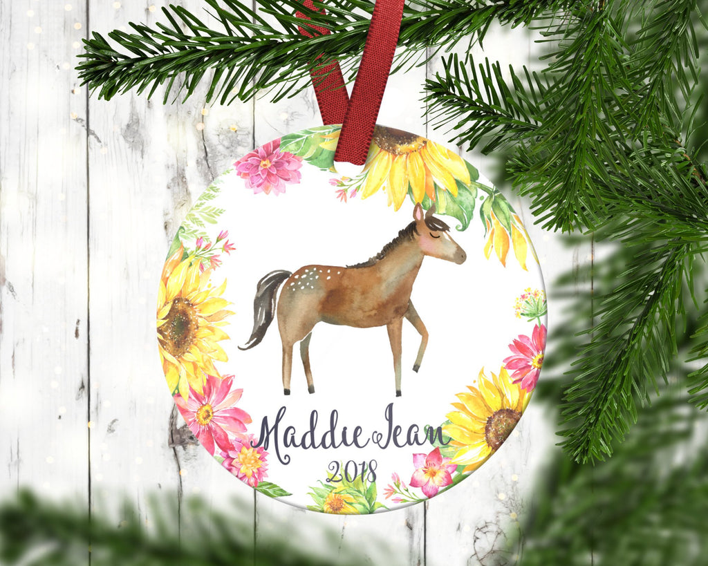 Children’s Horse Christmas Ornament