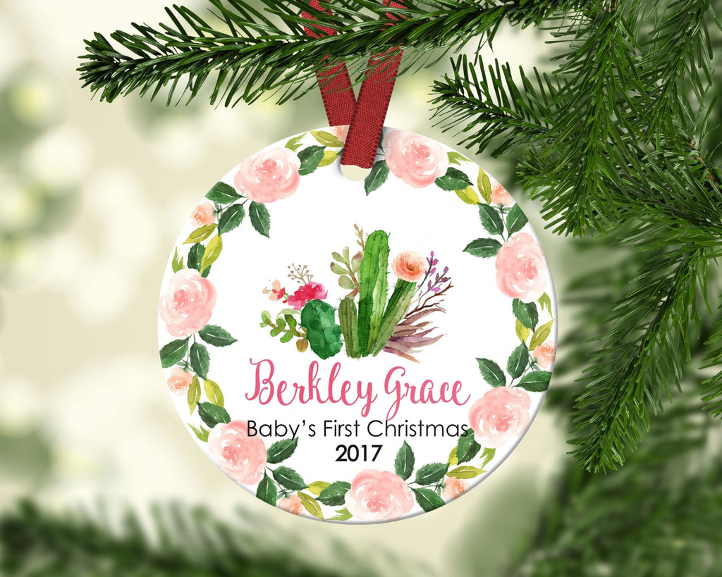 Cactus Christmas Ornament