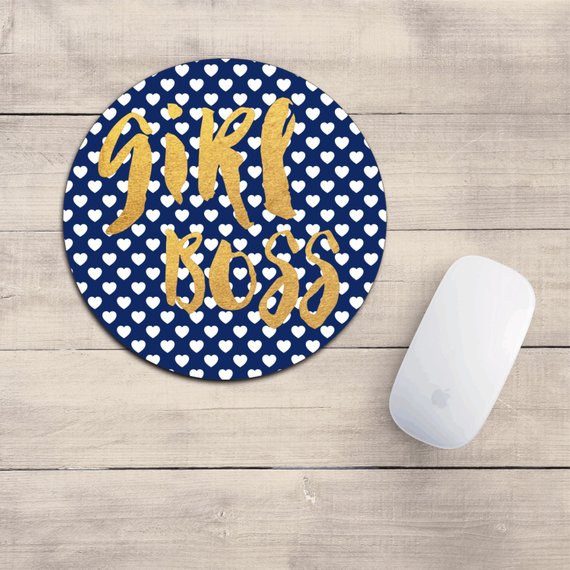 Girl Boss Mousepad