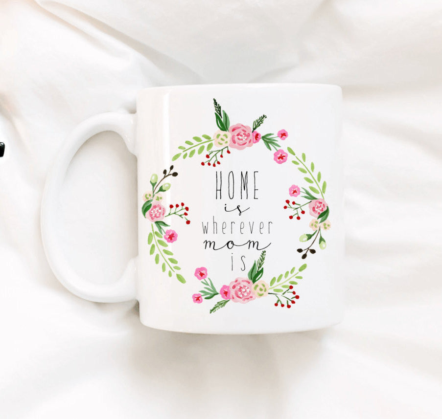 Home Is Wherever Mom Is Coffee Mug