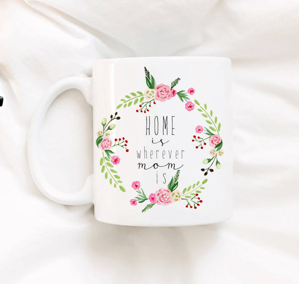 Home Is Wherever Mom Is Coffee Mug