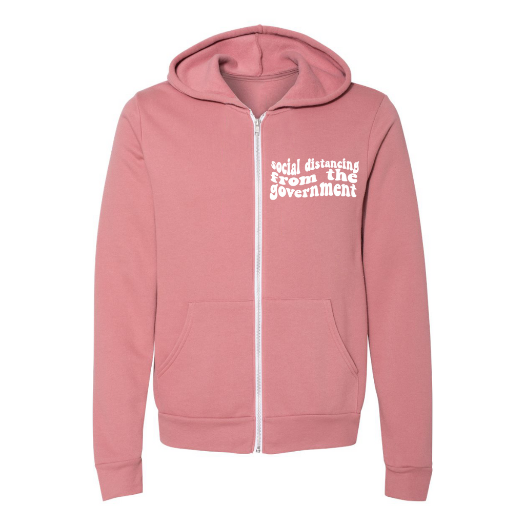 Social Distancing From The Government Crewneck Sweatshirt