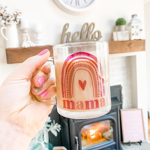 Mama Rainbow Espresso Mug