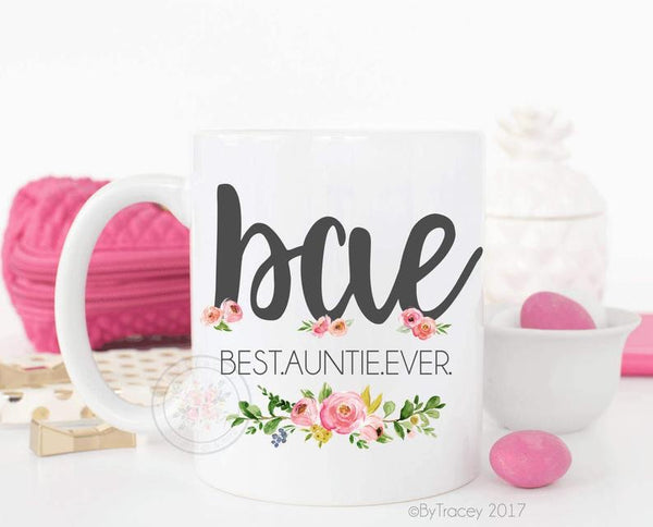 bae. Best Aunt Ever Mug