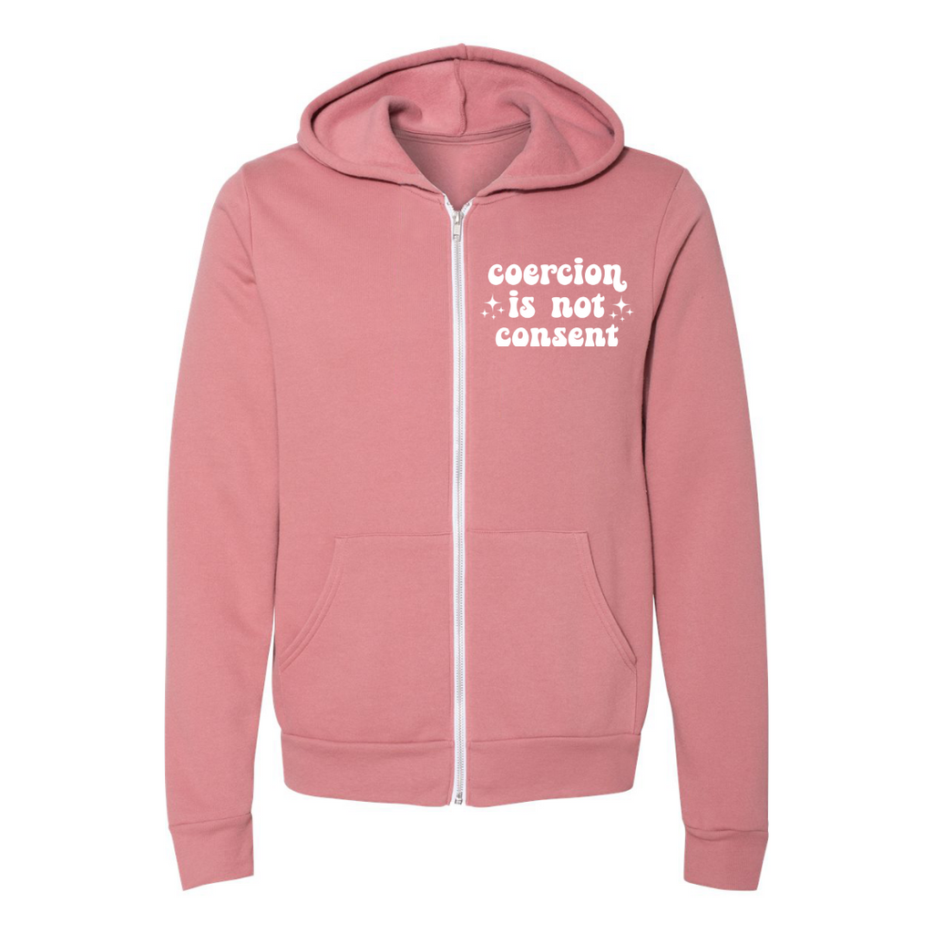 Coercion Is Not Consent Crewneck Sweatshirt
