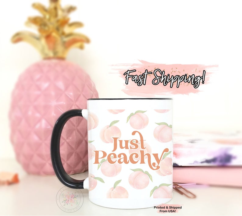 Just Peachy Coffee Mug