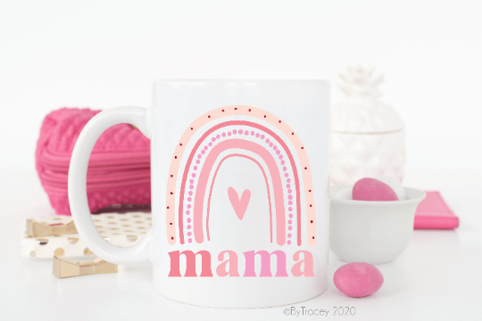 Mama Rainbow Coffee Mug