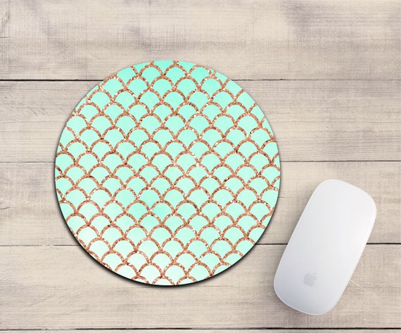 Mermaid Scales Mousepad