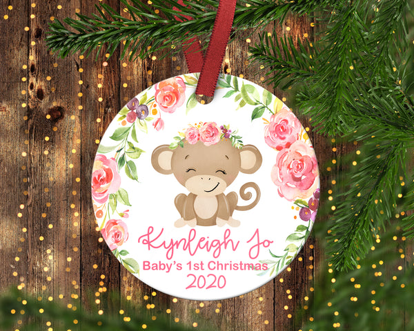 Custom Baby Christmas Ornaments