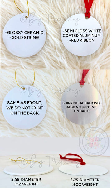 Children's Reindeer Christmas Ornament