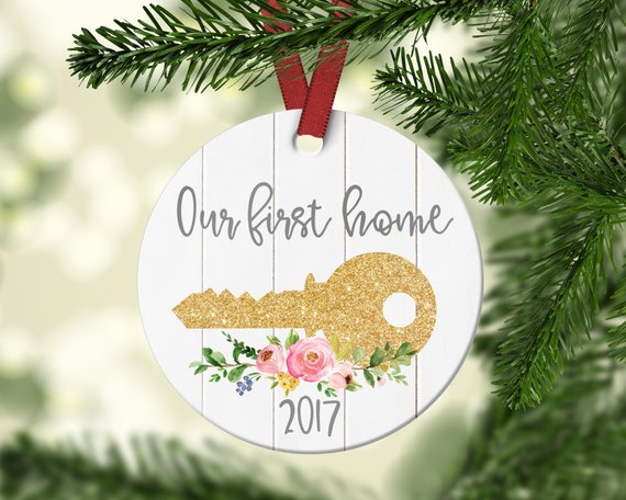 Our First Home Christmas Ornament