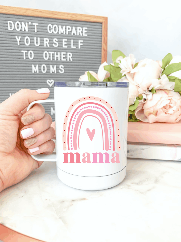 Mama Rainbow Everywhere Tumbler