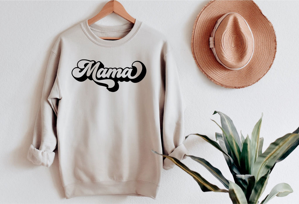 Mama Retro Crewneck Sweatshirt