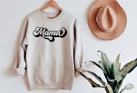 Mama Retro Crewneck Sweatshirt