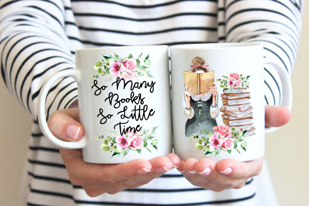So Many Books So Little Time Coffee Mug