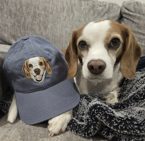 Custom Embroidered Pet Hat. Custom Dog Hat, Custom Cat Hat, Embroidered pet Dad Hat