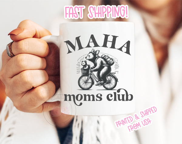 MAHA Moms Club Make America Healthy Again Moms Club Coffee Mug