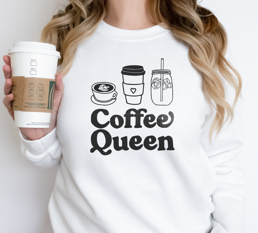 Coffee Queen Crewneck Sweatshirt