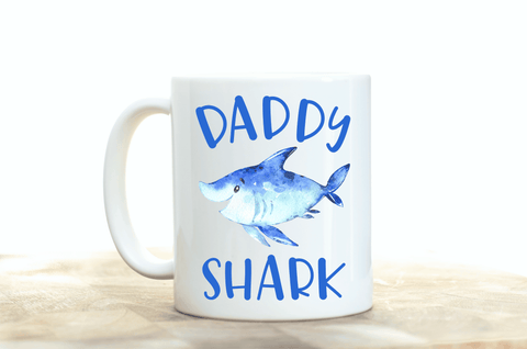 Daddy Shark Coffee Mug