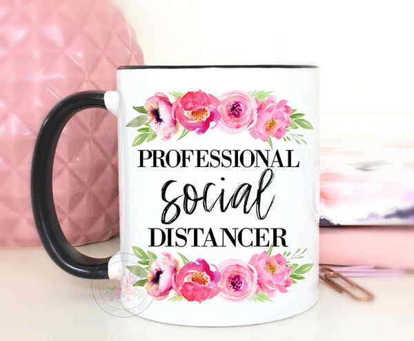 Professional Social Distancer Coffee Mug