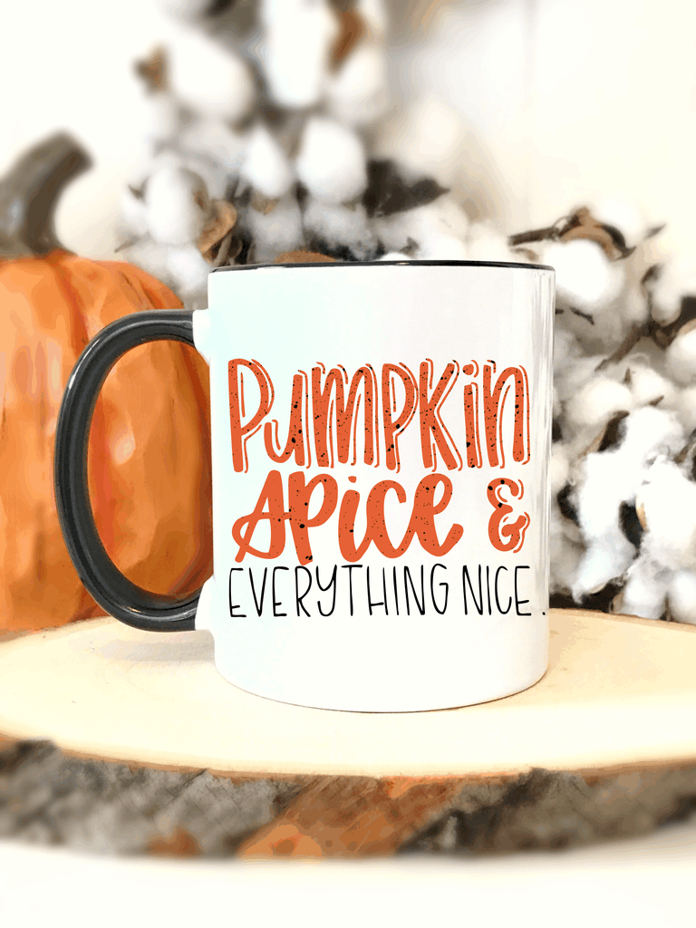 Pumpkin Spice And Everything Nice Coffee Mug
